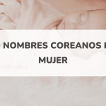 nombres coreanos de mujer